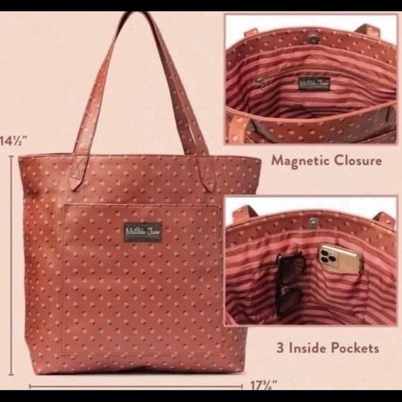 Matilda Jane Bags Nwt Matilda Jane Wonderment Together Time Tote